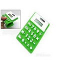 Foldable Silicone Rubber Solar Calculator